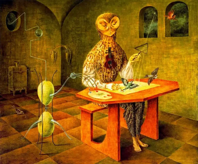La Creación de las Aves (1957) de Remedios Varo