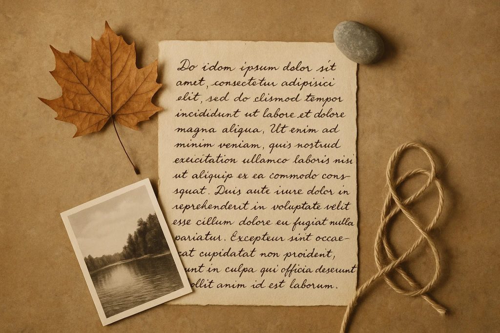 Taller de escritura por correo postal